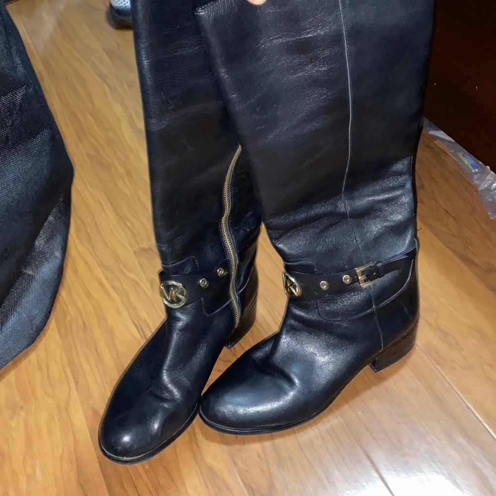 Michael Kits Leather Boots !!